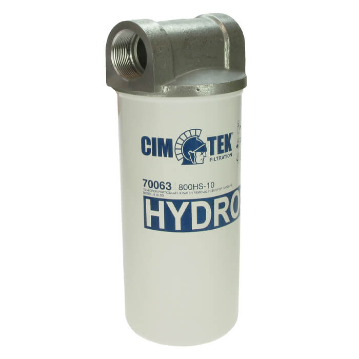Cim-Tek grav/pump filter kit water/part 10 micron, 150L/min